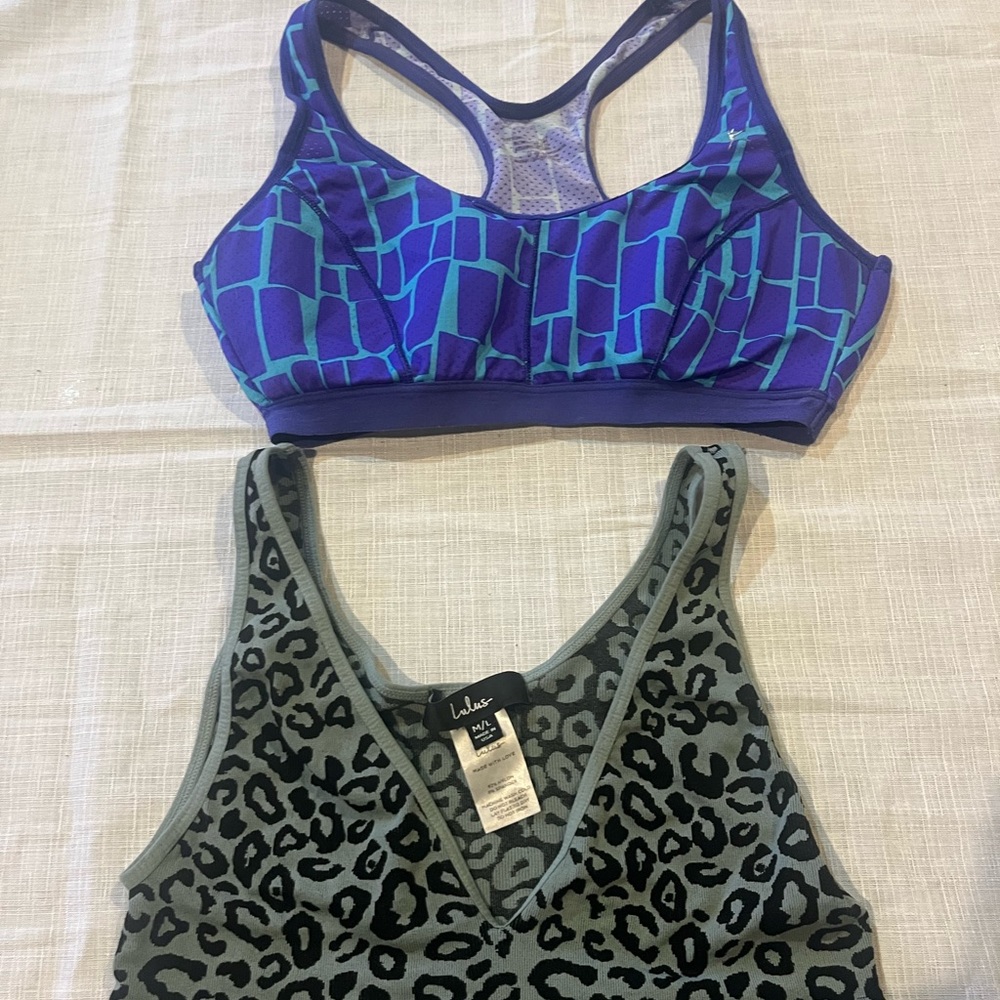 2 sports bra bundle M/L